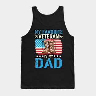 Happy Veteran Memorial Day Dad Tank Top